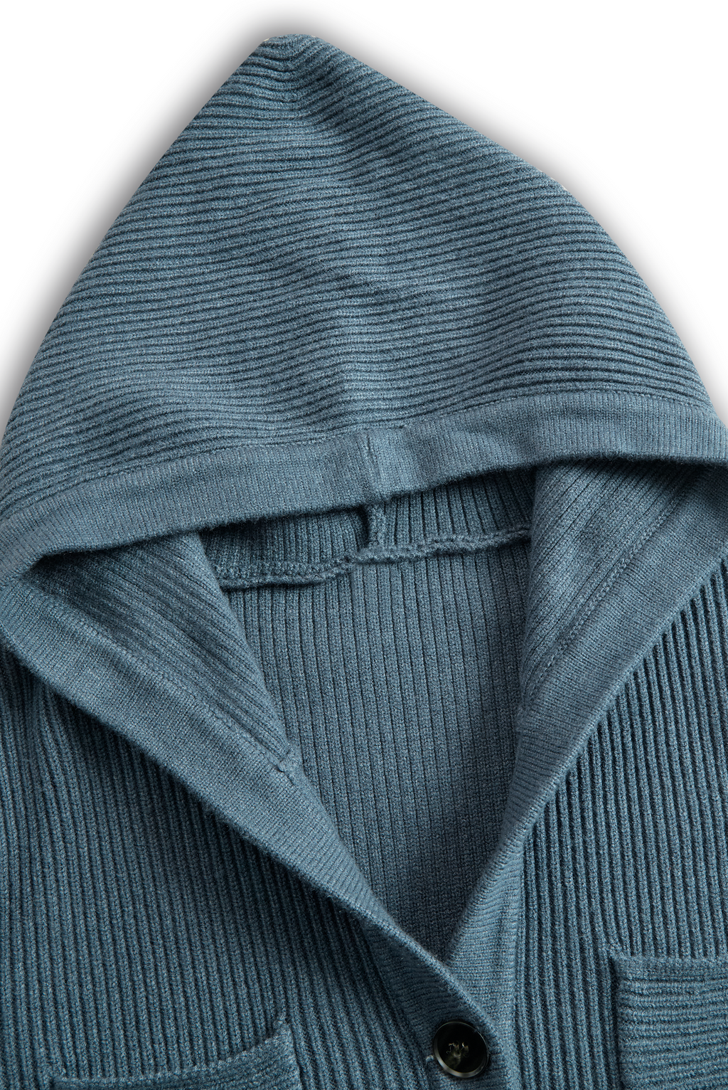 Women's Slim-Fit Hooded Knitted Long Casual Dress Long Sleeve Cozy Chic Everyday – Navy