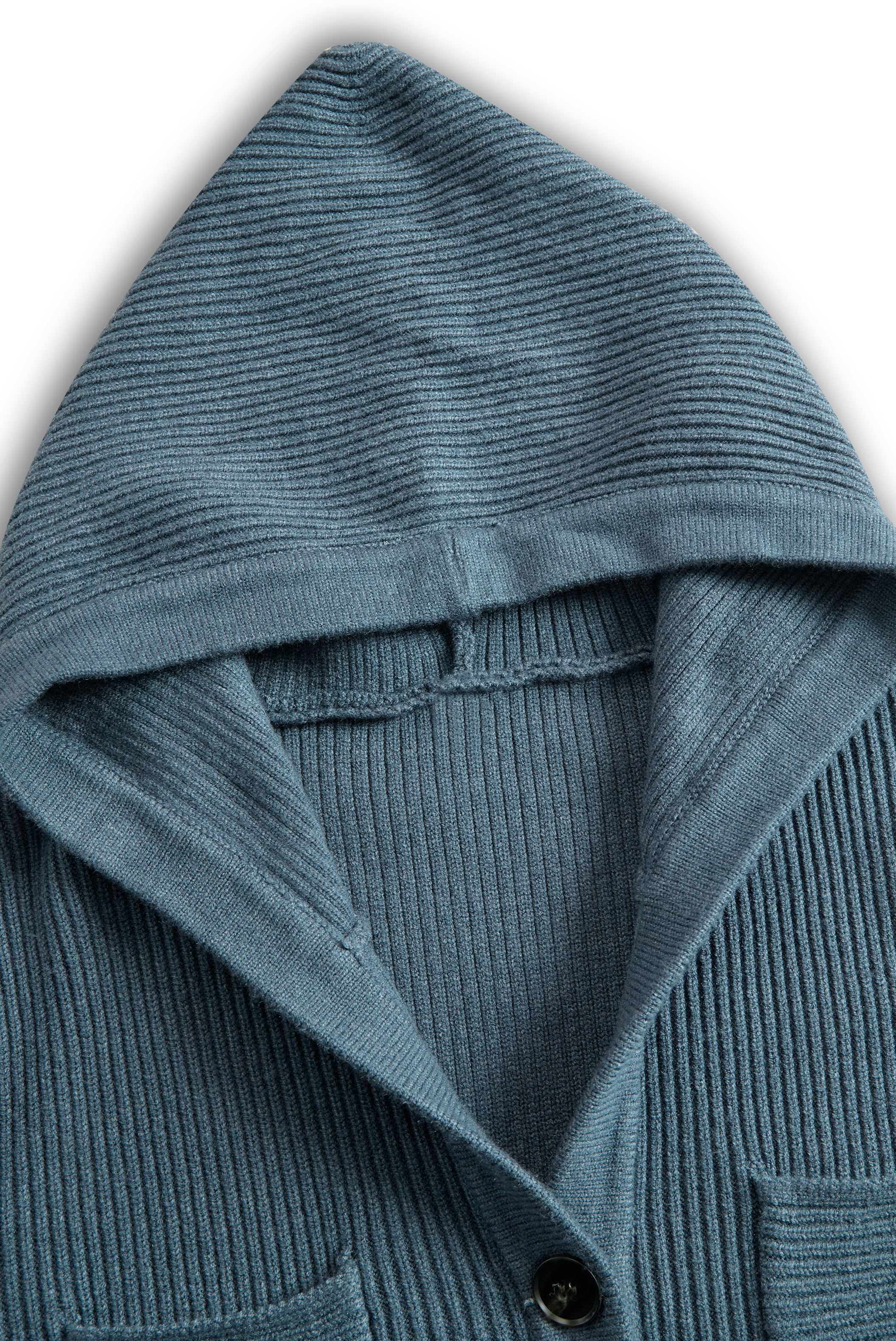 Women's Slim-Fit Hooded Knitted Long Casual Dress Long Sleeve Cozy Chic Everyday – Navy