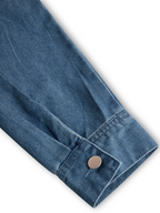 Women's Casual Loose Retro Denim Jumpsuit Hooded Zipper Sleeve Pocket Vintage – Blue