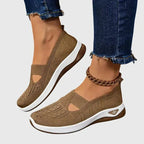 Women's Walking Shoes Cushioned Slip-On Ergonomic Arch Support Everyday Comfort – Lora