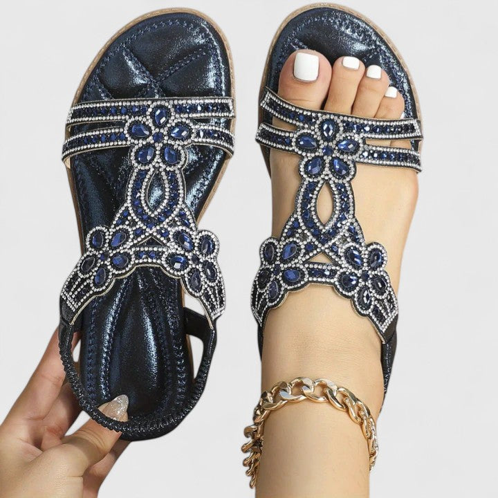 Women's Flat Sandals Stability Sole Elegant – Khalessi