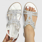 Women's Flat Sandals Stability Sole Elegant – Khalessi