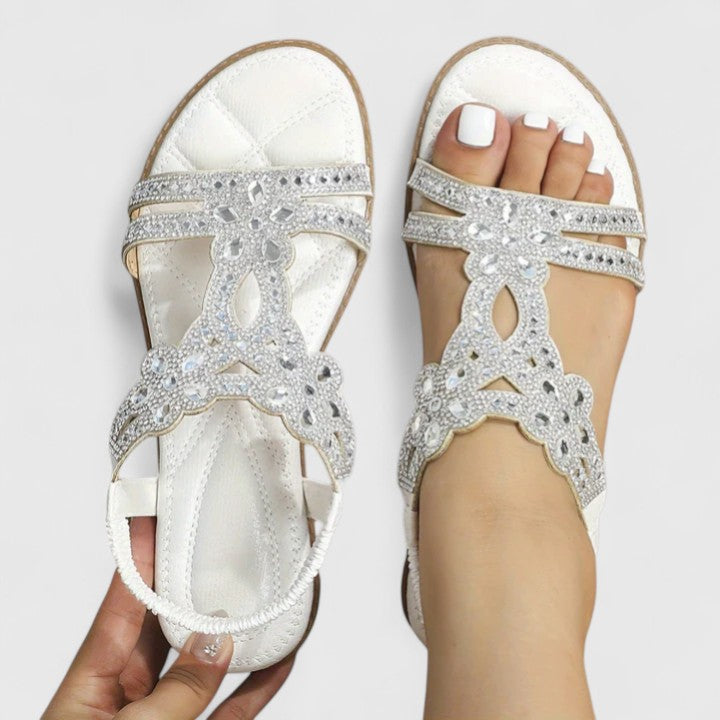 Women's Flat Sandals Stability Sole Elegant – Khalessi