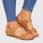 Women's Orthopedic Ankle Strap Sandals Adjustable Comfort Fit Open Toe Summer Casual Travel – Lauren
