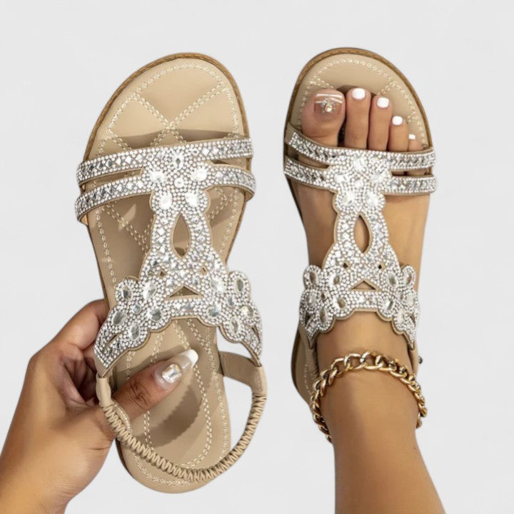 Women's Flat Sandals Stability Sole Elegant – Khalessi