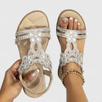 Women's Flat Sandals Stability Sole Elegant – Khalessi