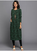 Women's Long Sleeve Midi Dress With Pockets Casual Summer Print Comfortable Everyday Relaxed Fit