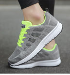 Women's Ergonomic Lightweight Breathable Mesh Sneakers Casual Walking Running Comfort Everyday Shoes