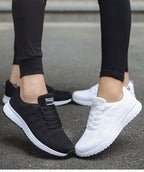 Women's Ergonomic Lightweight Breathable Mesh Sneakers Casual Walking Running Comfort Everyday Shoes