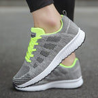 Women's Ergonomic Lightweight Breathable Mesh Sneakers Casual Walking Running Comfort Everyday Shoes