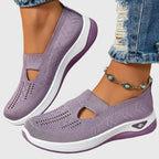 Women's Walking Shoes Cushioned Slip-On Ergonomic Arch Support Everyday Comfort – Lora