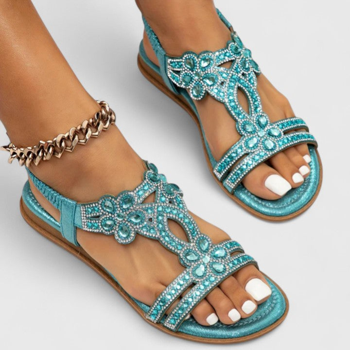 Women's Flat Sandals Stability Sole Elegant – Khalessi