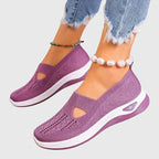 Women's Walking Shoes Cushioned Slip-On Ergonomic Arch Support Everyday Comfort – Lora