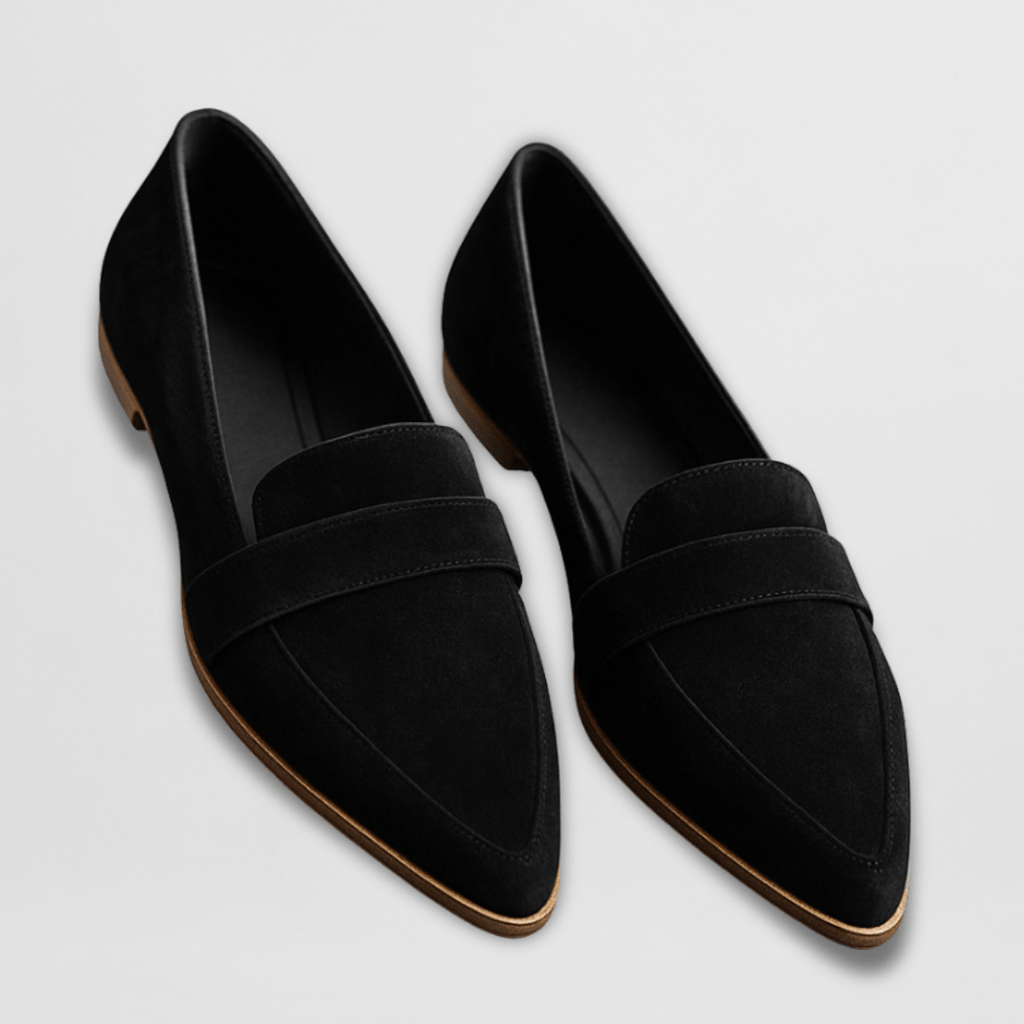 Women's Soft Suede Loafers Cushioned No Break-In Everyday Comfort Flat – Helen