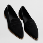 Women's Soft Suede Loafers Cushioned No Break-In Everyday Comfort Flat – Helen
