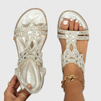 Women's Flat Sandals Stability Sole Elegant – Khalessi