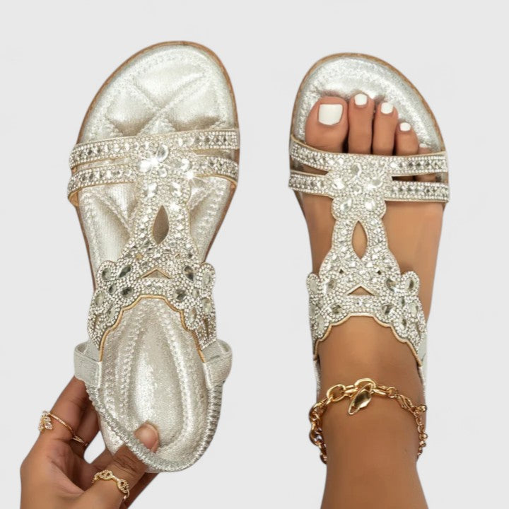 Women's Flat Sandals Stability Sole Elegant – Khalessi