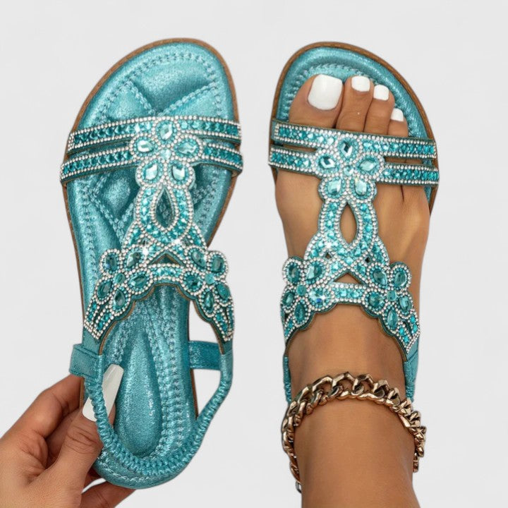 Women's Flat Sandals Stability Sole Elegant – Khalessi