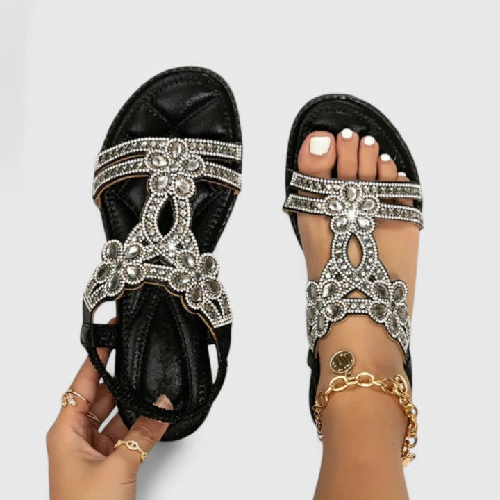 Women's Flat Sandals Stability Sole Elegant – Khalessi