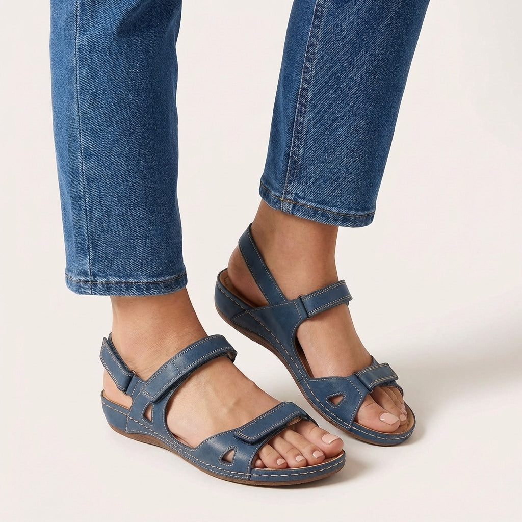 Women's Adjustable Strap Comfort Sandals Wedge Support Casual Summer Sandals – Ruby