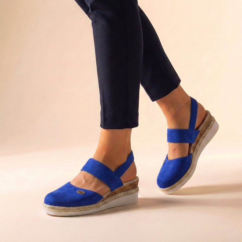 Women's Espadrille Platform Sandals Comfort Fit Elevated Sole Casual Summer Vacation – Hannah