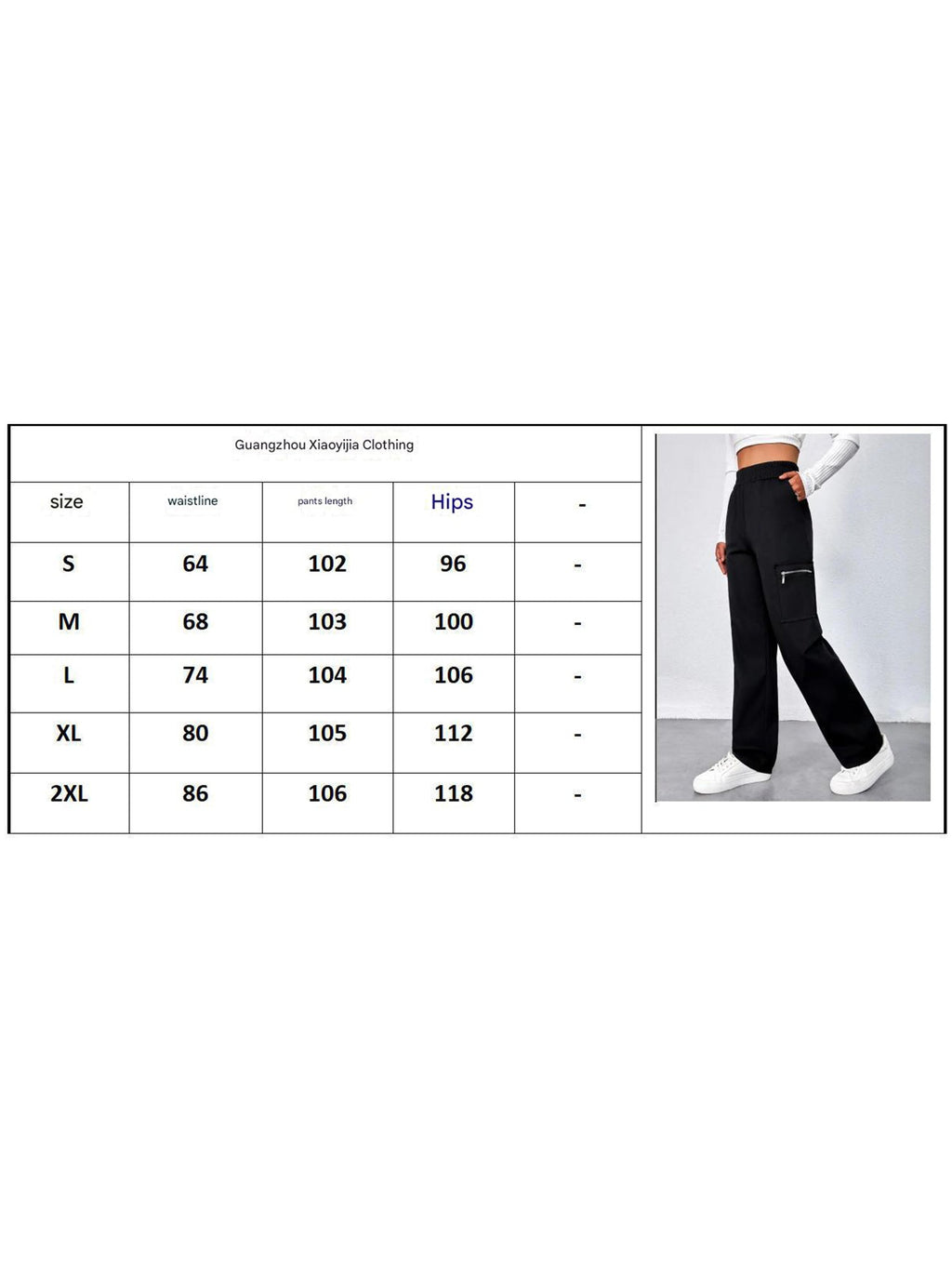 Women's High-Waisted Loose Straight-Leg Pants Casual Work Office Formal Everyday Floor-Length Trousers – Navy