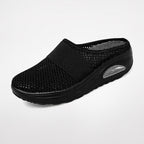 Women's Ergonomic Slip-On Slippers Cushioned Air Sole Non-Slip Comfort Walking Casual