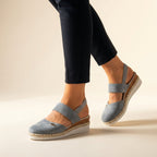 Women's Espadrille Platform Sandals Comfort Fit Elevated Sole Casual Summer Vacation – Hannah