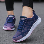 Women's Ergonomic Lightweight Breathable Mesh Sneakers Casual Walking Running Comfort Everyday Shoes