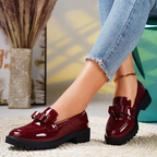 Women's Platform Slip-On Loafers Elevated Sole Cushioned Casual Work Chic Everyday – Fiona