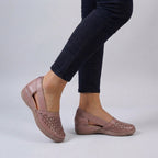 Women's Scalloped Cut-Out Comfort Sandals Wedge Breathable Casual Summer Shoes – Sydney