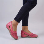 Women's Scalloped Cut-Out Comfort Sandals Wedge Breathable Casual Summer Shoes – Sydney