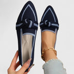 Women's Arch Support Pointed Toe Loafers Chic Versatile Slip-On Flat – Maricela