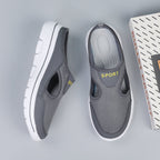 Women's Mesh Slippers Breathable Cushioned Sole Slip-On Casual Summer Walking Comfort