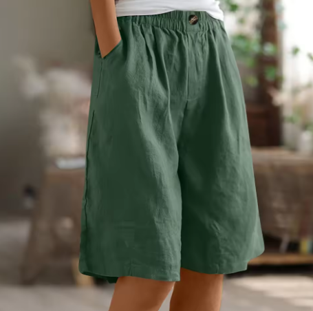 Women's Comfort Shorts Relaxed Fit Breathable Lightweight Casual Everyday Warm Weather – Renee