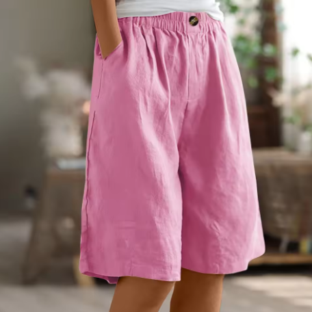 Women's Comfort Shorts Relaxed Fit Breathable Lightweight Casual Everyday Warm Weather – Renee