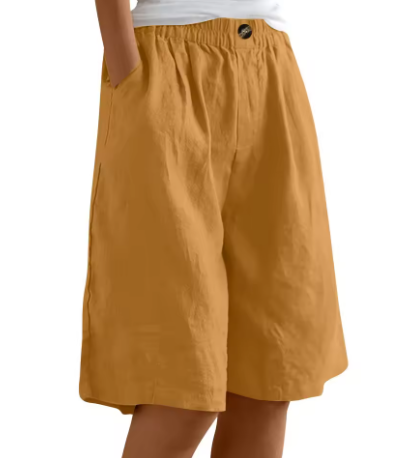 Women's Comfort Shorts Relaxed Fit Breathable Lightweight Casual Everyday Warm Weather – Renee