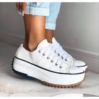 Women's Casual Sneakers Thick Platform Sole Lace-Up Lightweight Everyday Comfort – Dorothy