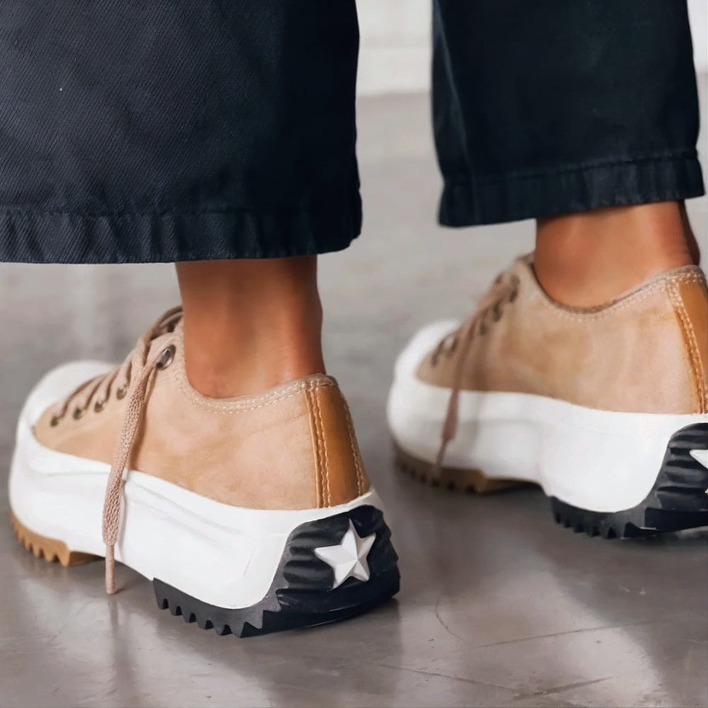 Women's Casual Sneakers Thick Platform Sole Lace-Up Lightweight Everyday Comfort – Dorothy