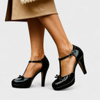 Women's Heels Padded Insole Solid Heel Modern Elegant – Oriah