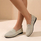 Women's Lightweight Slip-On Shoes Knit Breathable Casual Everyday Comfort Shoes – Stella