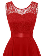 Women's Formal Dress Hi-Low Midi Wedding Guest Sleeveless Fluid Elegant Party Gown