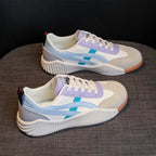 Women's Platform Sneakers Lace-Up Chunky Sole Breathable Casual Everyday Shoes – Serenity