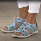 Women's Sandals Adjustable Strap Open Toe Cushioned Sole Comfortable Summer Walking