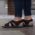 Women's Sandals Adjustable Strap Open Toe Cushioned Sole Comfortable Summer Walking