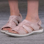 Women's Sandals Adjustable Strap Open Toe Cushioned Sole Comfortable Summer Walking