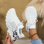 Women's Sneakers Wide Toe Box Arch Support Chunky – Maica