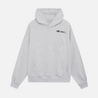 Women's Oversized Hoodie With Love Graphic Print Fleece Streetwear Casual Everyday Sweatshirt – Black