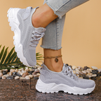 Women's Sneakers Wide Toe Box Arch Support Chunky – Maica