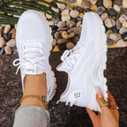 Women's Sneakers Wide Toe Box Arch Support Chunky – Maica